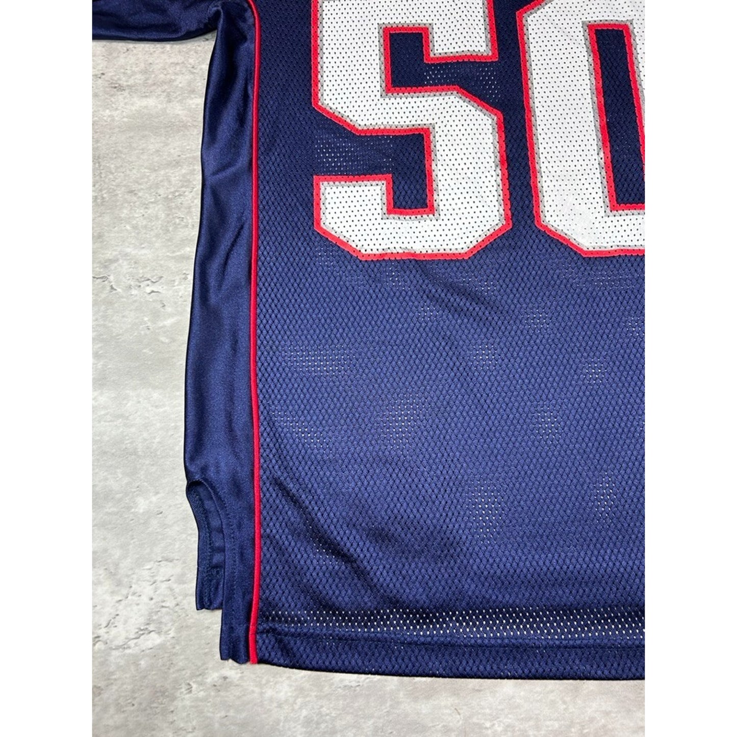 Vintage Mike Vrabel #50 New England Patriots NFL Football Jersey Size Small