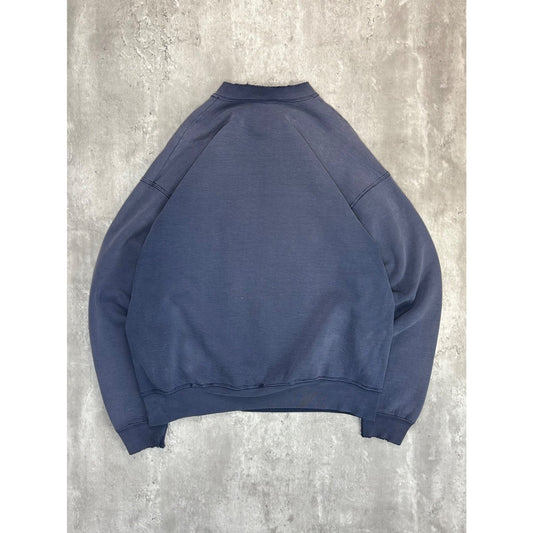 Vintage 90s Brock Badgers Embroidered Graphic Collegiate Sweatshirt Size XL