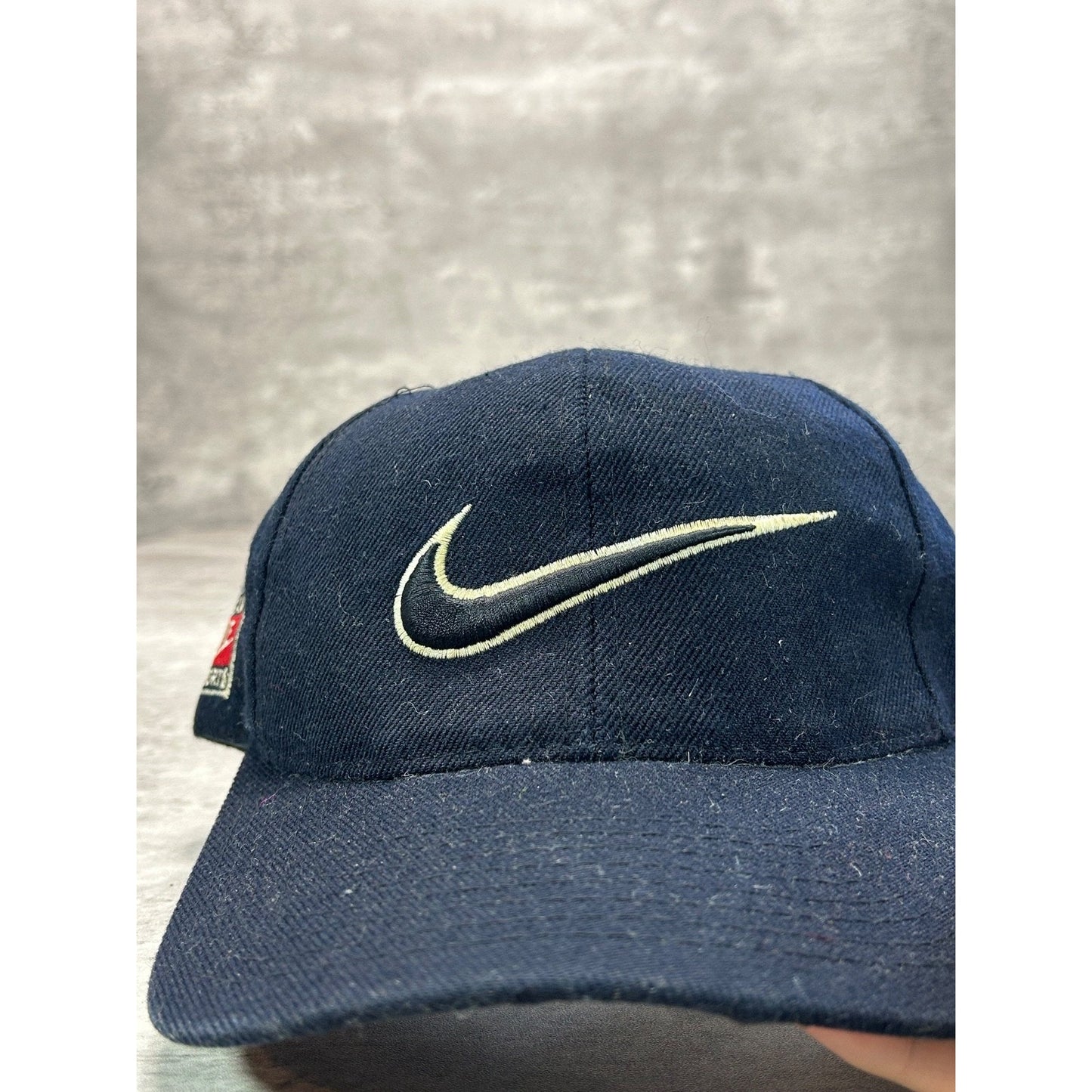 Vintage Nike Embroidered Swoosh Strapback Hat OSFA