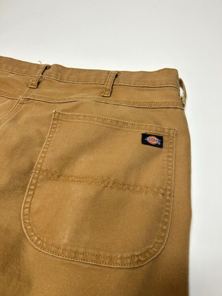 Dickies Flex Canvas Workwear Cargo Pants Size 37W Beige