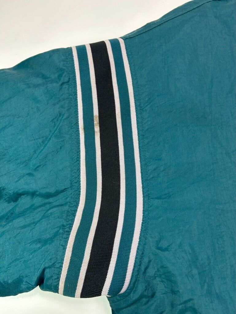 Vintage 90s Philadelphia Eagles NFL Reversible Pro Player Long Jacket Size XL