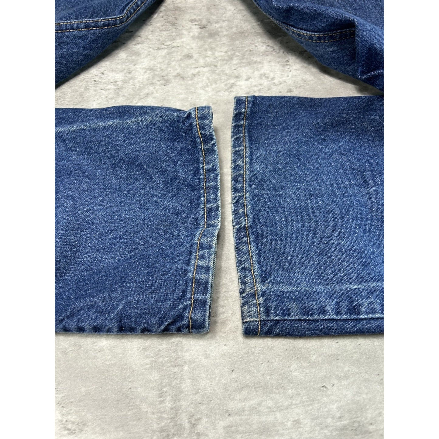 Vintage 90s Levis Red Tab 517 Dark Wash Denim Pants Size 34 Blue