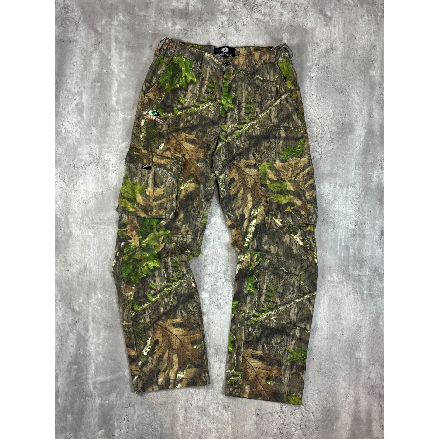 Vintage Mossy Oak Tree Camo Hunting Cargo Pants Size 30