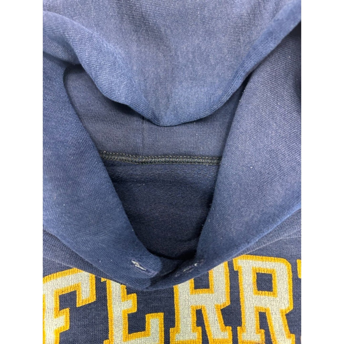 Vintage 70s Russell Athletic Ferris State University Hooded Sweatshirt Sz Large