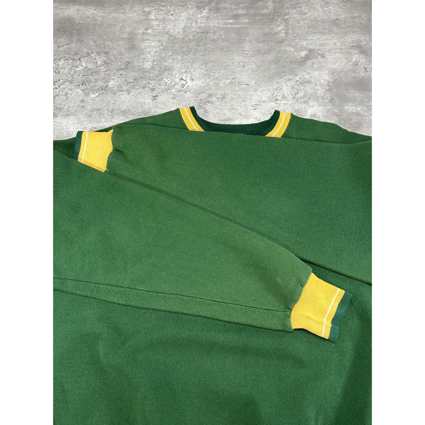 Vintage 90s Green Bay Packers NFL Embroidered Spellout Football Sweatshirt Sz XL