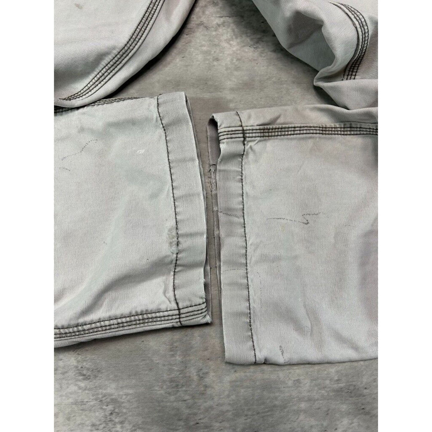 Carhartt Relaxed Fit Canvas Workwear Faded Cargo Pants Size 35