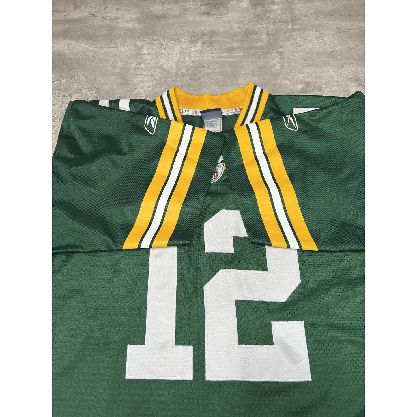 Vintage Aaron Rodgers #12 Green Bay Packers NFL Football Jersey Size Large