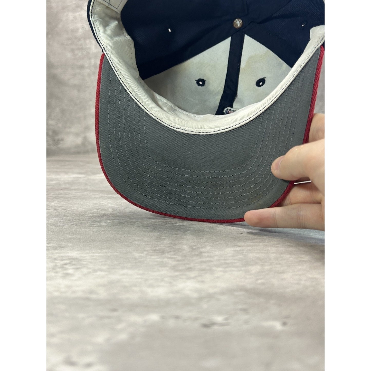 Vintage 90s St Louis Cardinals MLB Embroidered Logo Baseball Snapback Hat OSFA