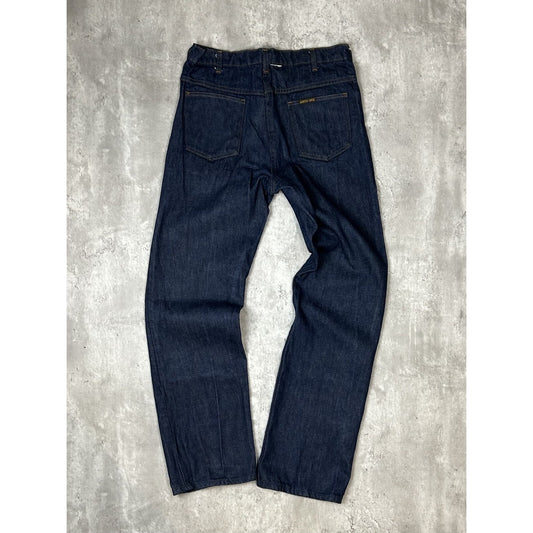 Vintage 60s/70s Quarter Horse Dark Wash Denim Pants Size 31