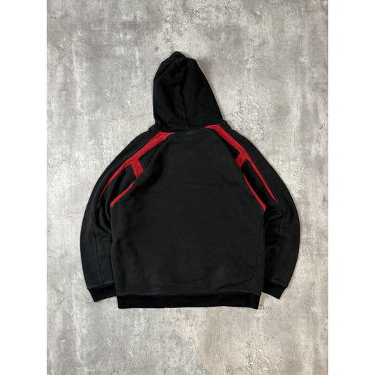 Vintage Georgia Bulldogs NCAA Nike Middle Swoosh Hooded Sweatshirt Size Large