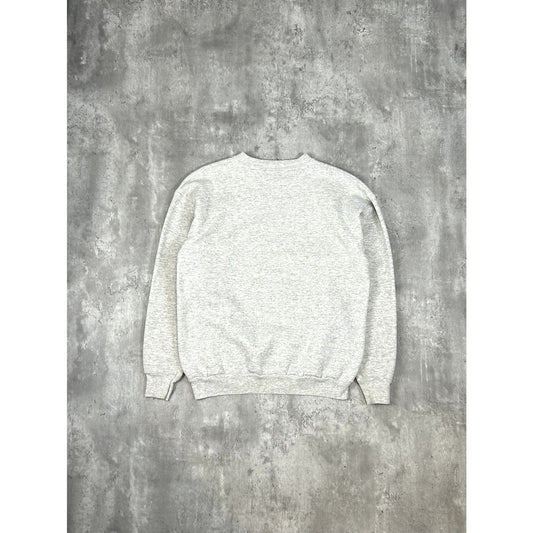 Vintage 2000 Disney Mickey Mouse Millennium Graphic Sweatshirt Size Medium Gray