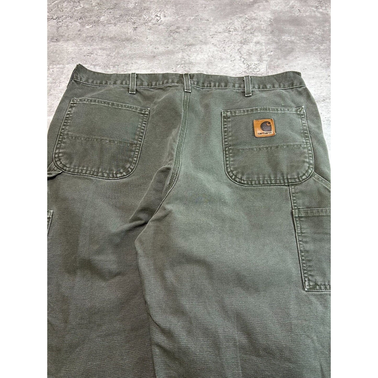 Vintage Carhartt Canvas Workwear Carpenter Pants Size 41 B11MOS