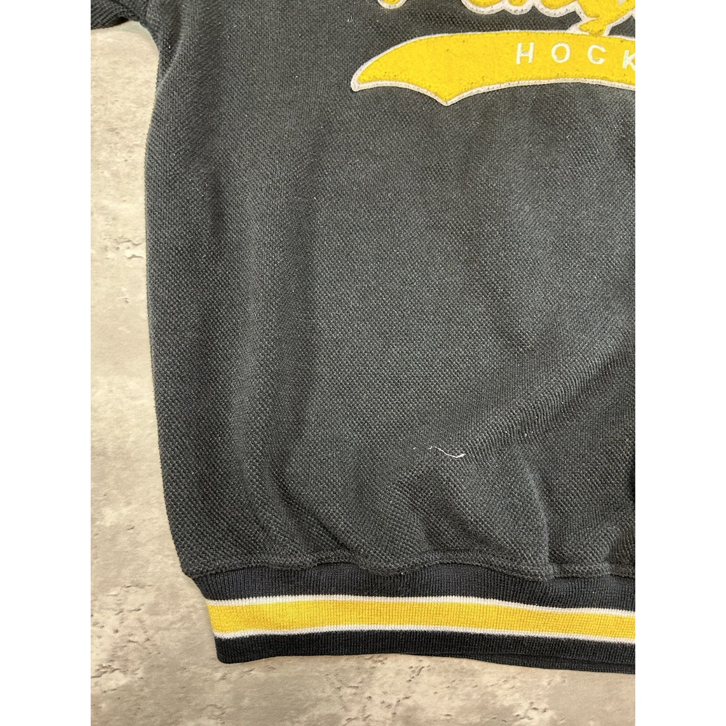 Vintage 90s Pittsburgh Penguins NHL Starter Tailsweep Spellout Sweatshirt Large