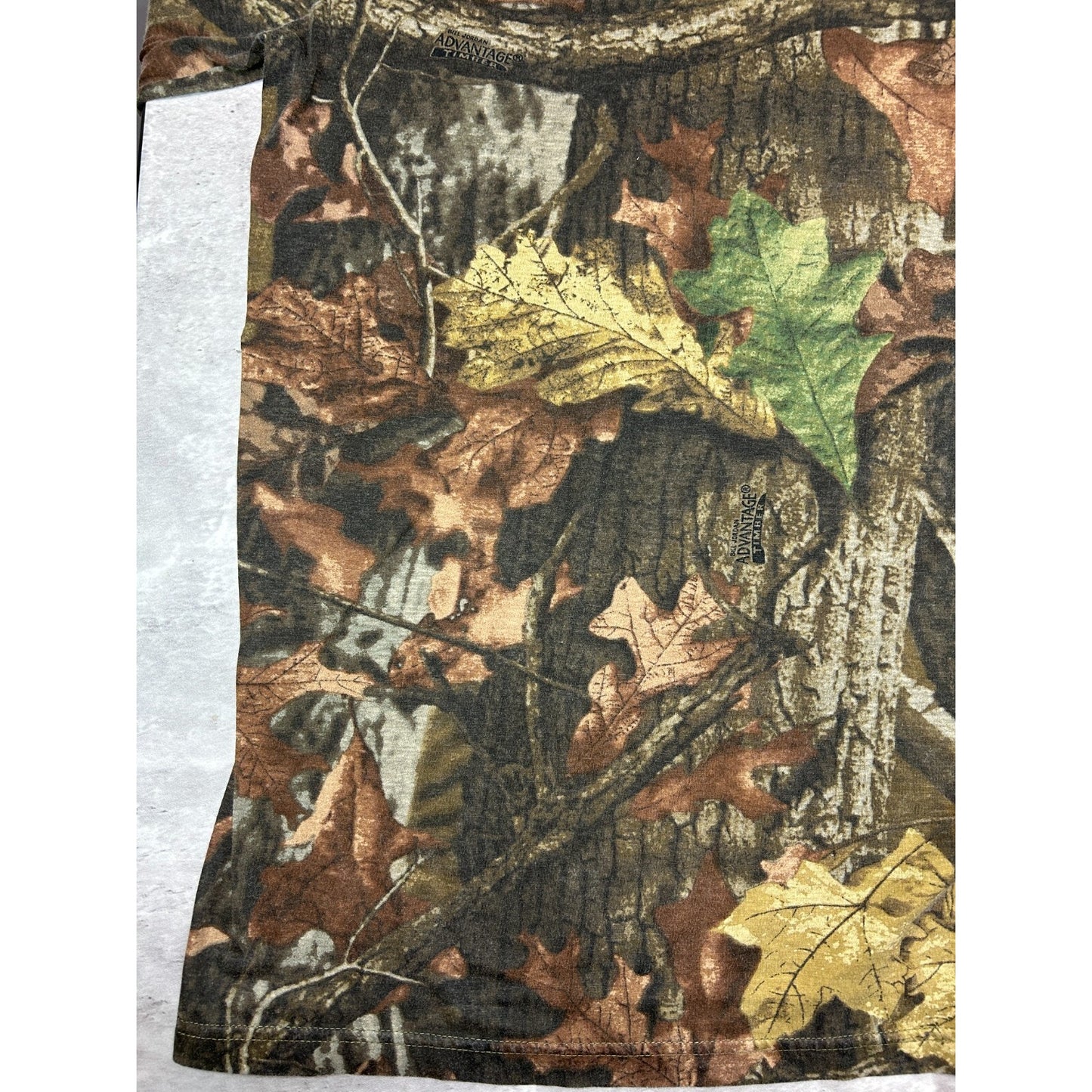 Vintage 90s Fieldline Advantage Timber Tree Camo Long Sleeve T-Shirt Size 3XL