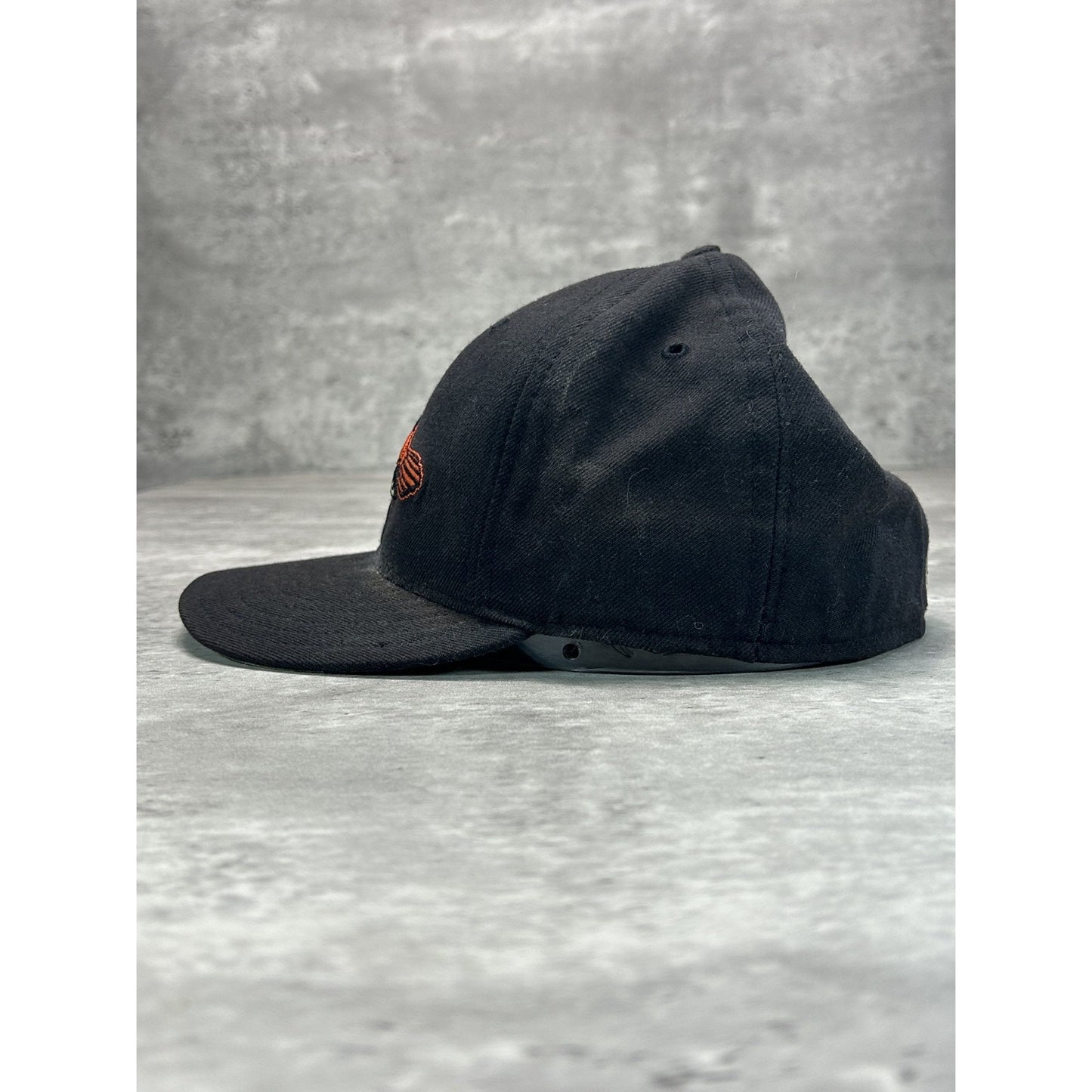 Vintage Baltimore Orioles MLB Embroidered Logo Baseball Fitted Hat 7 3/8