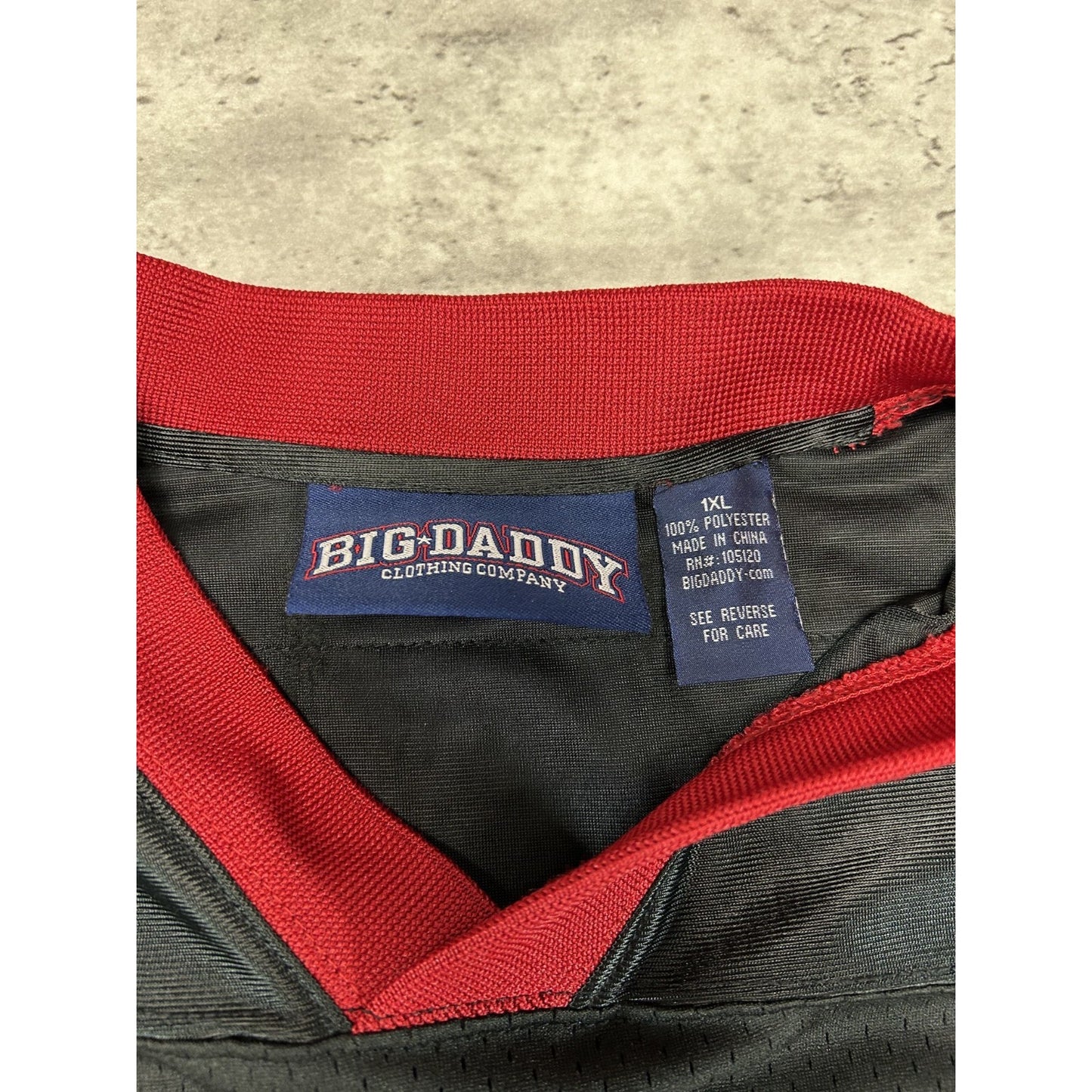 Vintage Y2K Big Daddy #99 Stitched Football Jersey Size XL Black