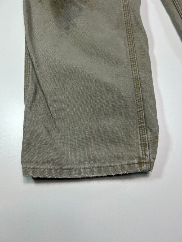 Vintage Carhartt Original Dungaree Fit Canvas Workwear Carpenter Pants Size 31W