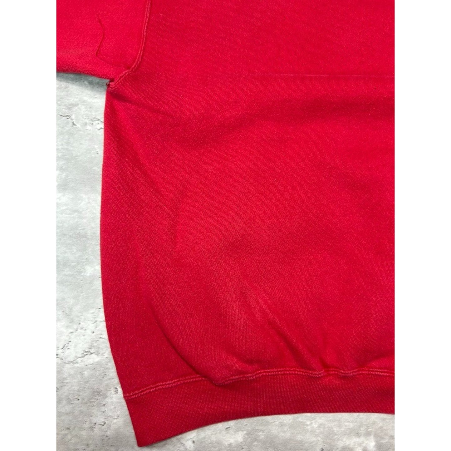 Vintage 90s Nike Embroidered Middle Swoosh Hooded Sweatshirt Size Large Red