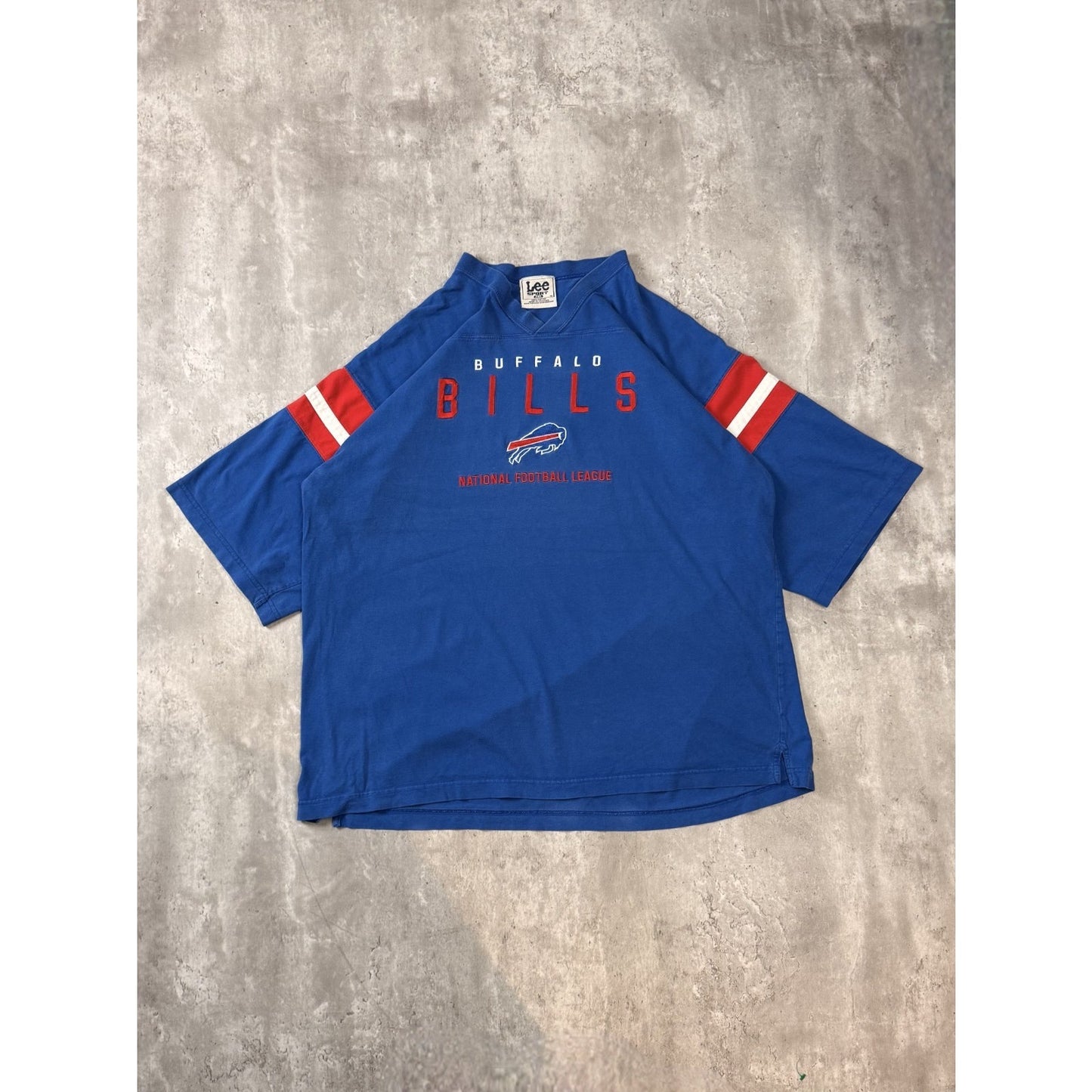 Vintage Buffalo Bills NFL Embroidered T-shirt Jersey Size 2XL