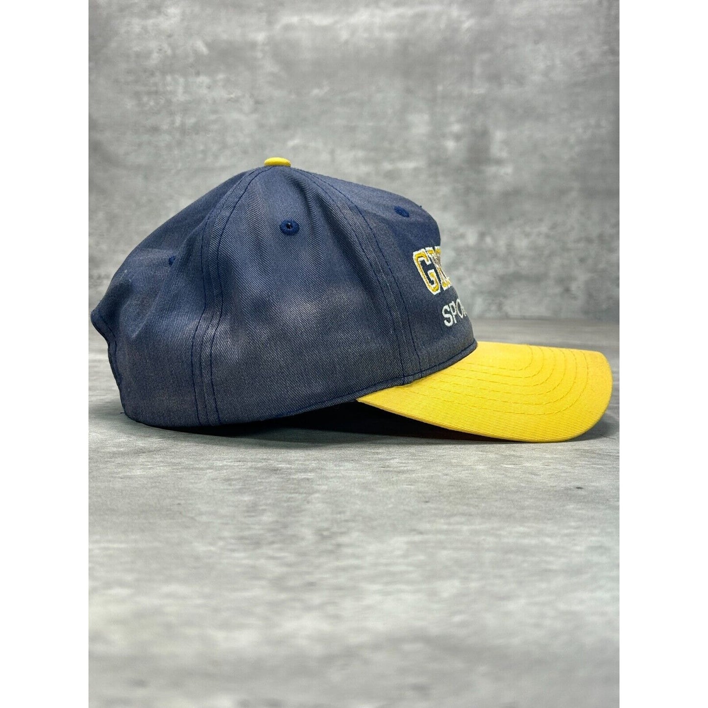 Vintage 90s Disney Grumpys Sports Bar Embroidered Spell Out Snapback Hat OSFA