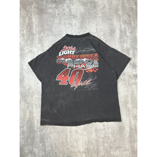 Vintage 2002 Sterling Marlin #40 Coors Racing Nascar Graphic T-Shirt Size XL