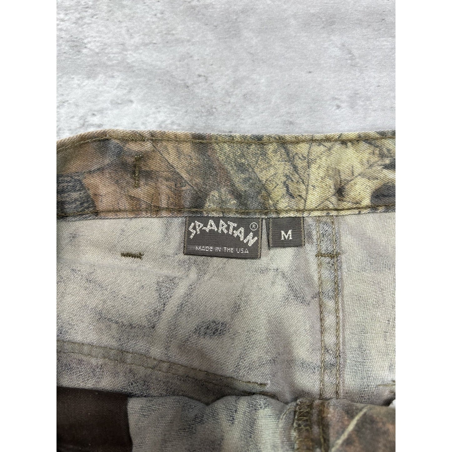 Vintage 90s Spartan Advantage Timber Tree Camo Hunting Cargo Pants Size Medium