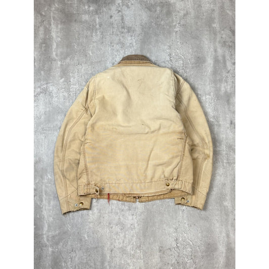 Vintage 1980s Carhartt Insulated Canvas Workwear Detroit Jacket Size Medium