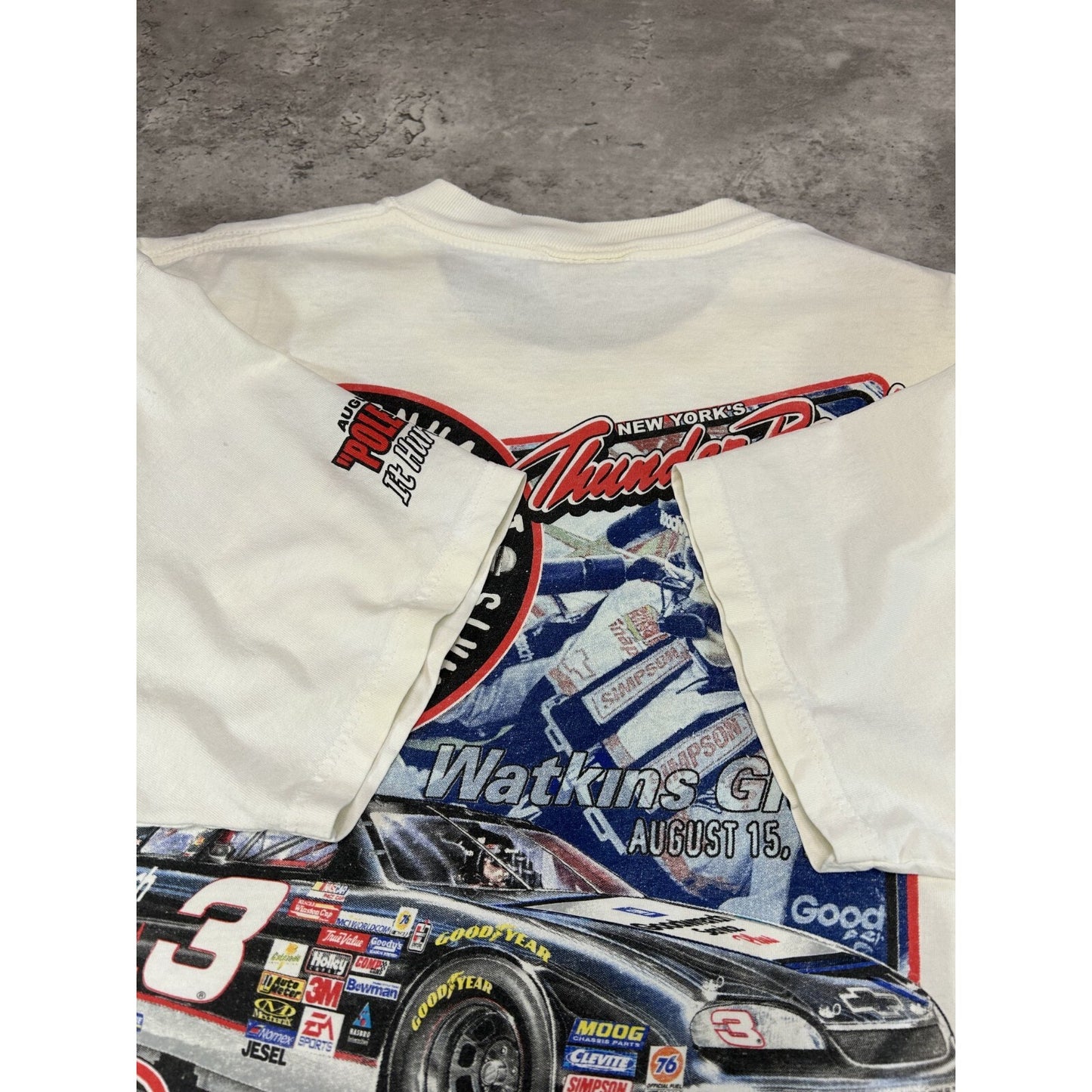 Vintage 1999 Dale Earnhardt #3 Nascar 600 Consecutive Starts T-Shirt Size Large
