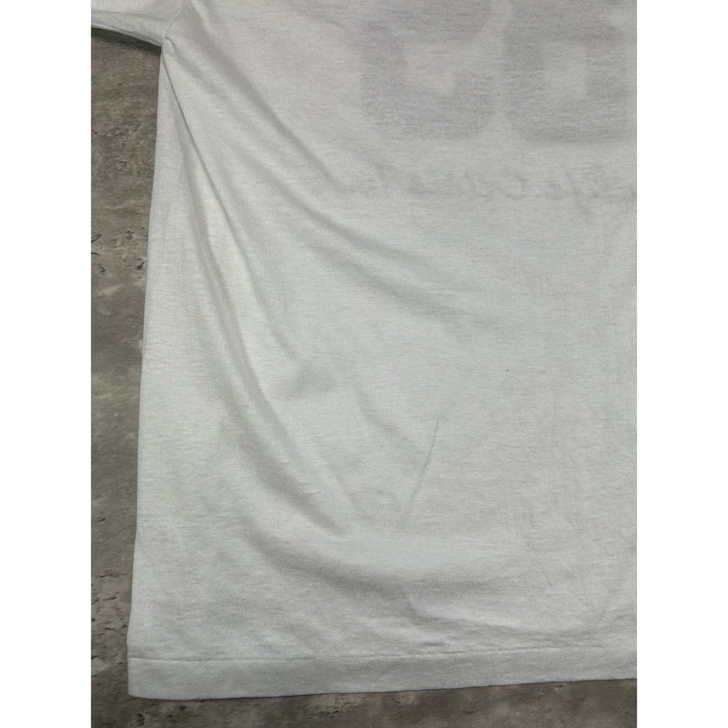 Vintage 80s Psycho Nurse Midlife Crisis Tour Ringer T-Shirt Size Large