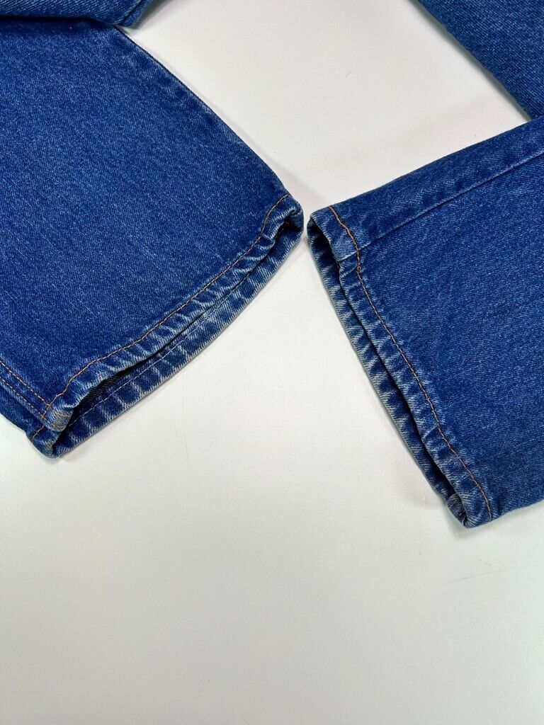 Vintage Dickies Dark Wash Denim Workwear Pants Size 39 Blue