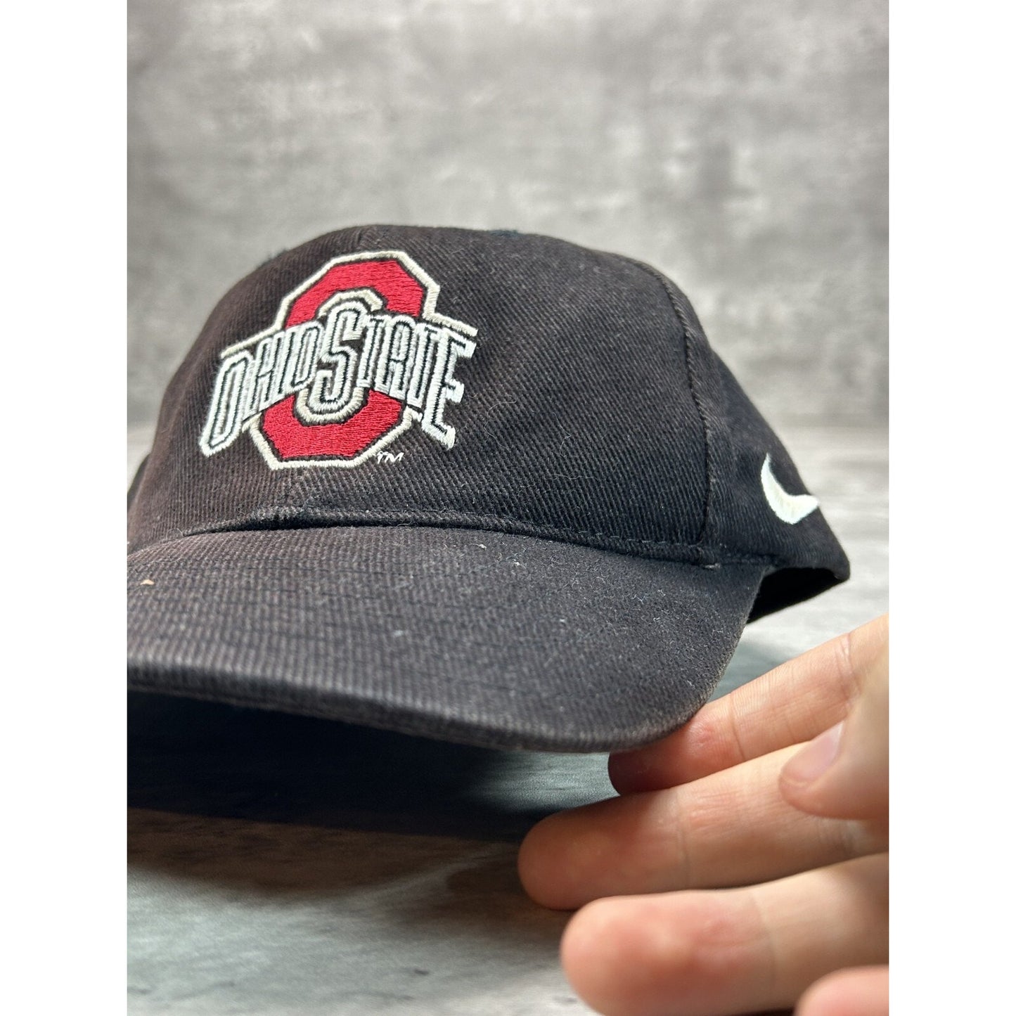 Vintage Ohio State Buckeyes NCAA NIke Team Embroidered Snapback Hat OSFA