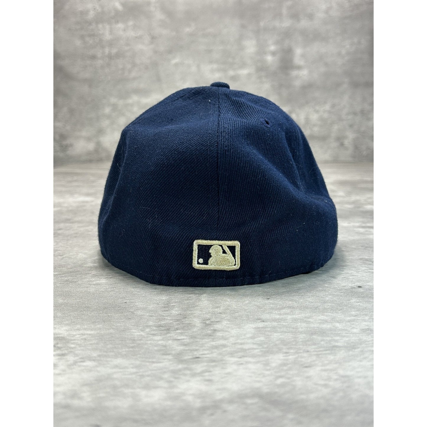 Detroit Tigers MLB Embroidered Logo Baseball Fitted Hat 7 3/8 Blue