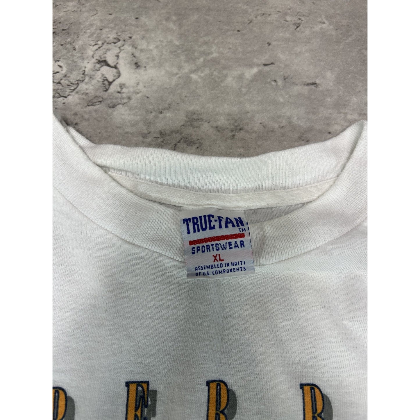 Vintage 1995 Chargers Vs 49ers NFL Super Bowl XXIX Graphic T-Shirt Size XL