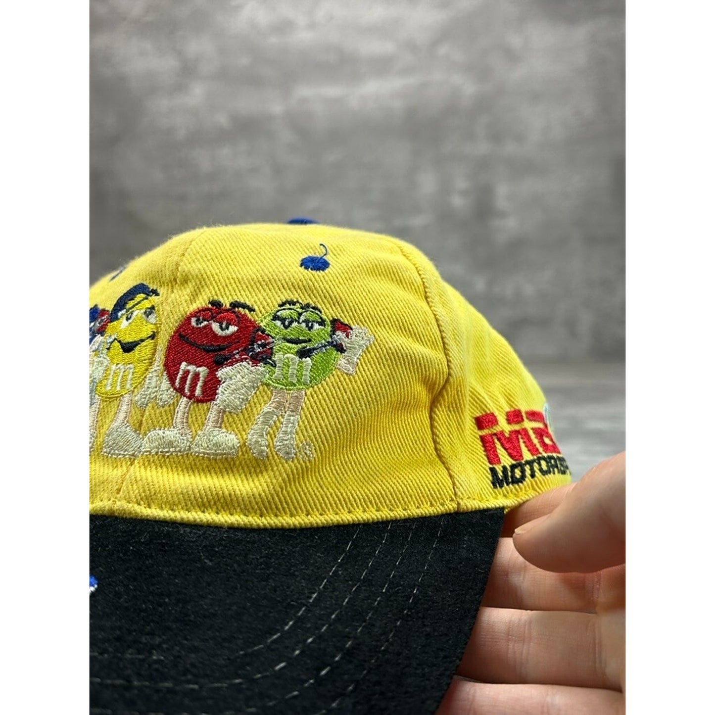 Vintage Ken Schrader #36 M&M Nascar Embroidered Hat Strapback Hat OSFA