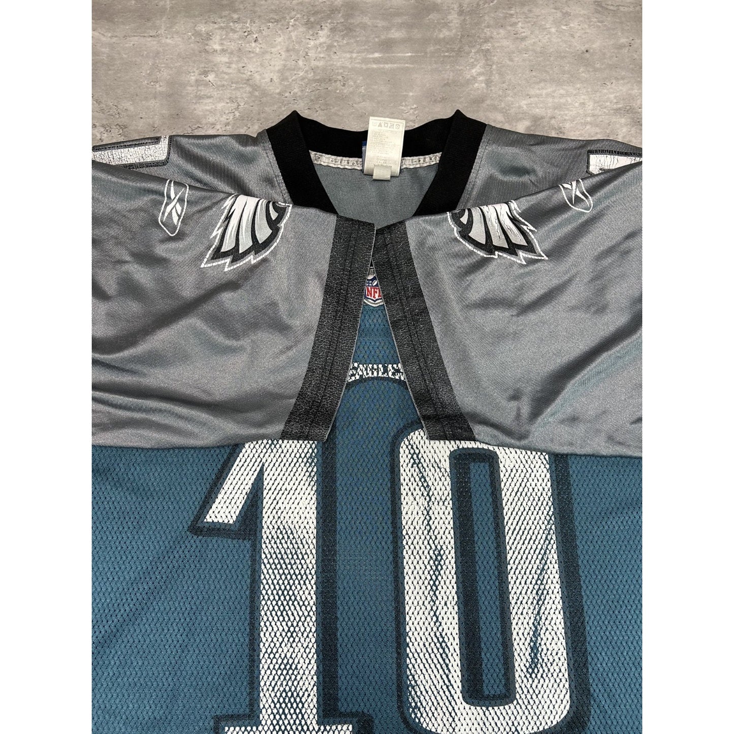 Vintage DeSean Jackson #10 Philadelphia Eagles Reebok Football Jersey Size 2XL