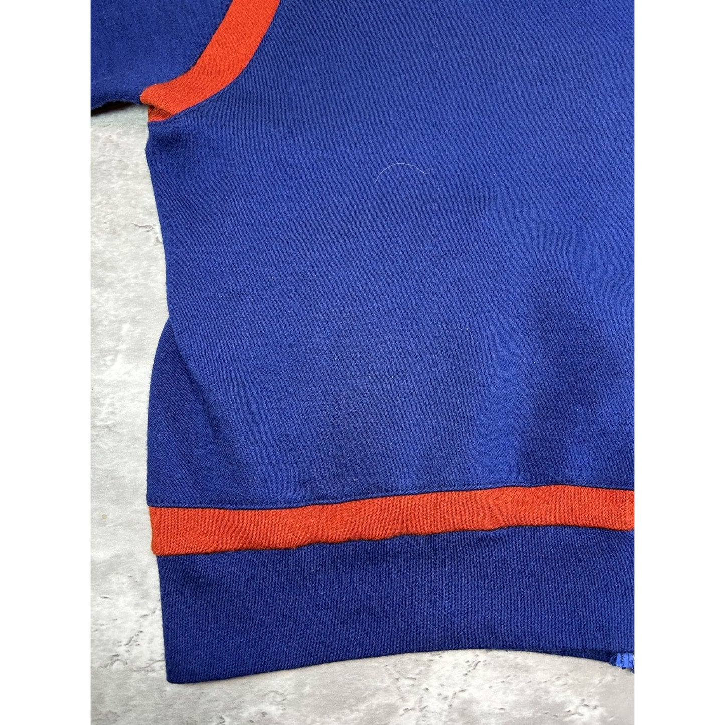 Vintage 80s/90s Speedo Two Tone Full Zip Hooded Sweatshirt Size Large