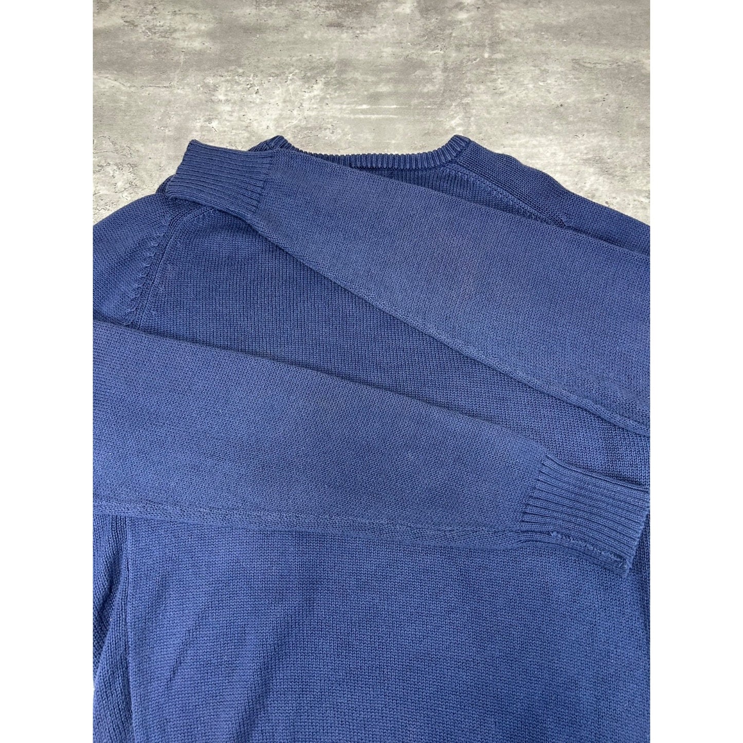 Vintage 90s Boston Traders Pullover Ribbed Knit Sweater Size Large