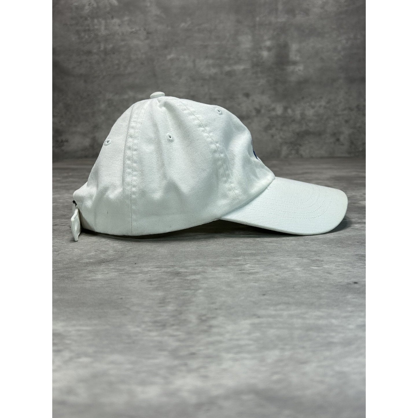 Vintage Polo Ralph Lauren Embroidered Pony Strapback Hat OSFA White