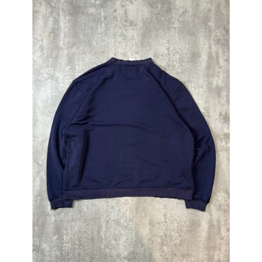 Vintage Buffalo Sabres NHL Graphic Spellout Reebok Hockey Sweatshirt Size Large