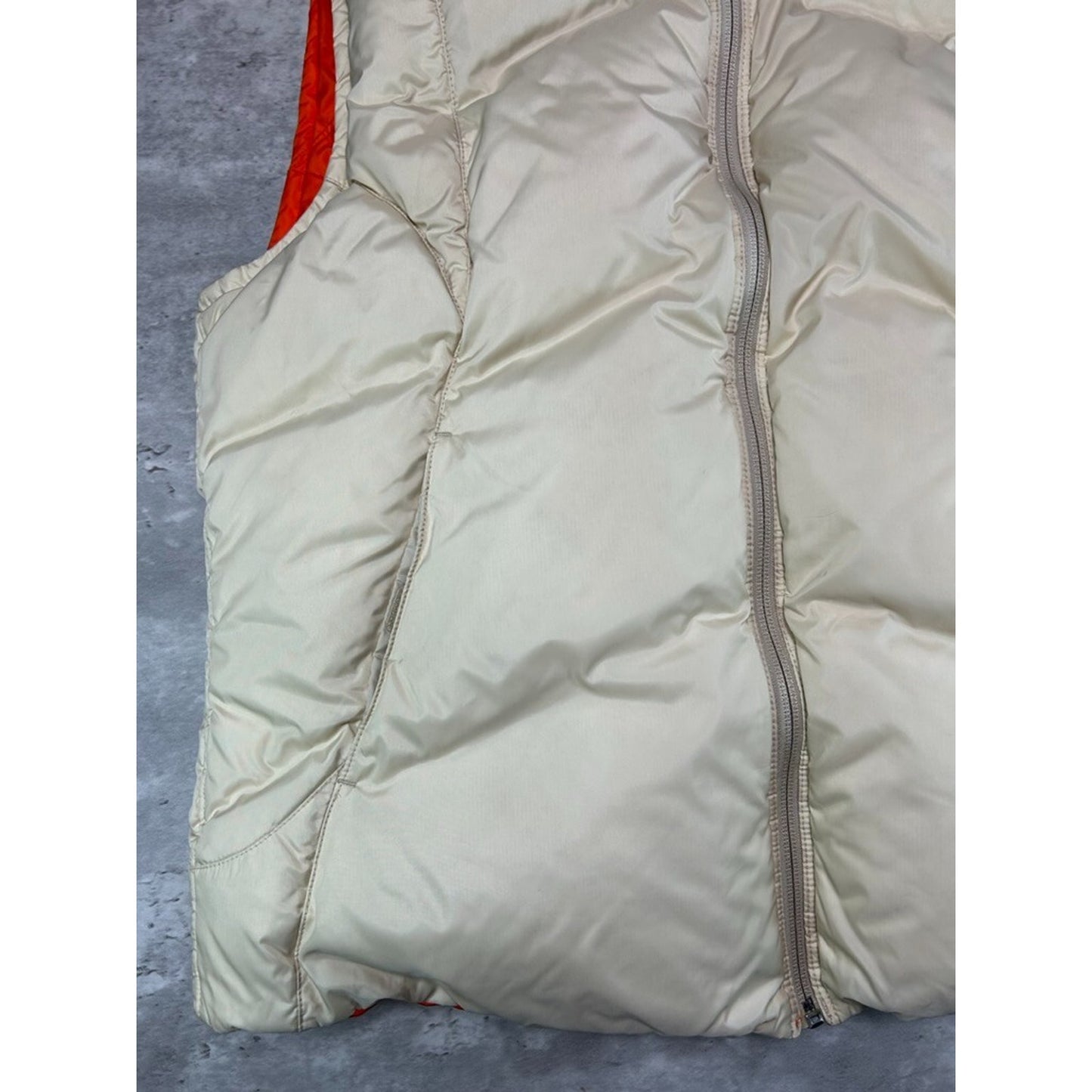 Vintage 2000s Nike Embroidered Swoosh Reversible Puffer Vest Size Small