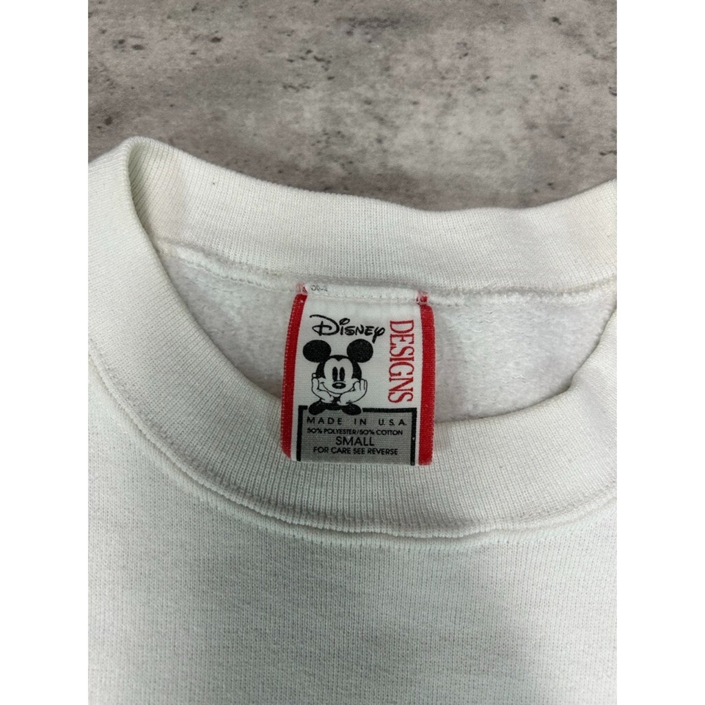 Vintage 80s/90s Disney Beauty Of The Beast Movie Promo Sweatshirt Size Small