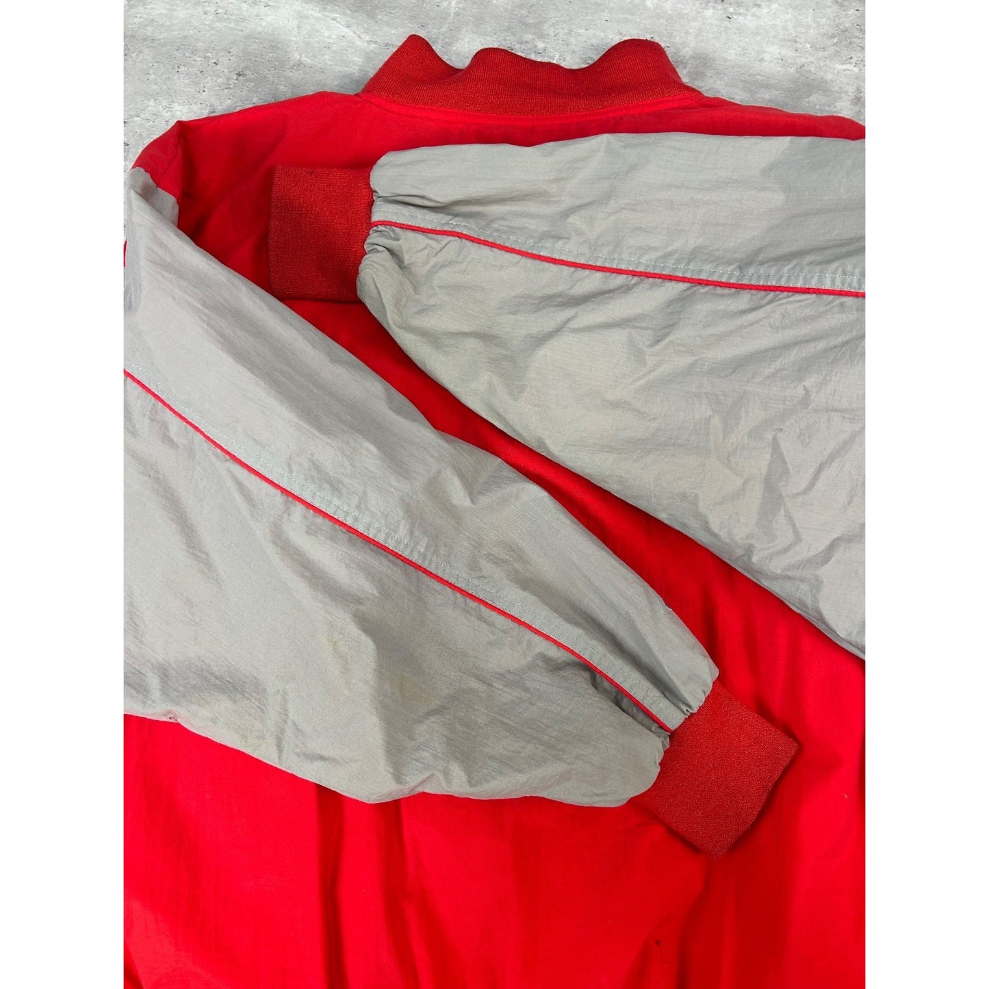 Vintage 90s Ohio State Buckeyes NCAA Embroidered Bomber Jacket Size XL