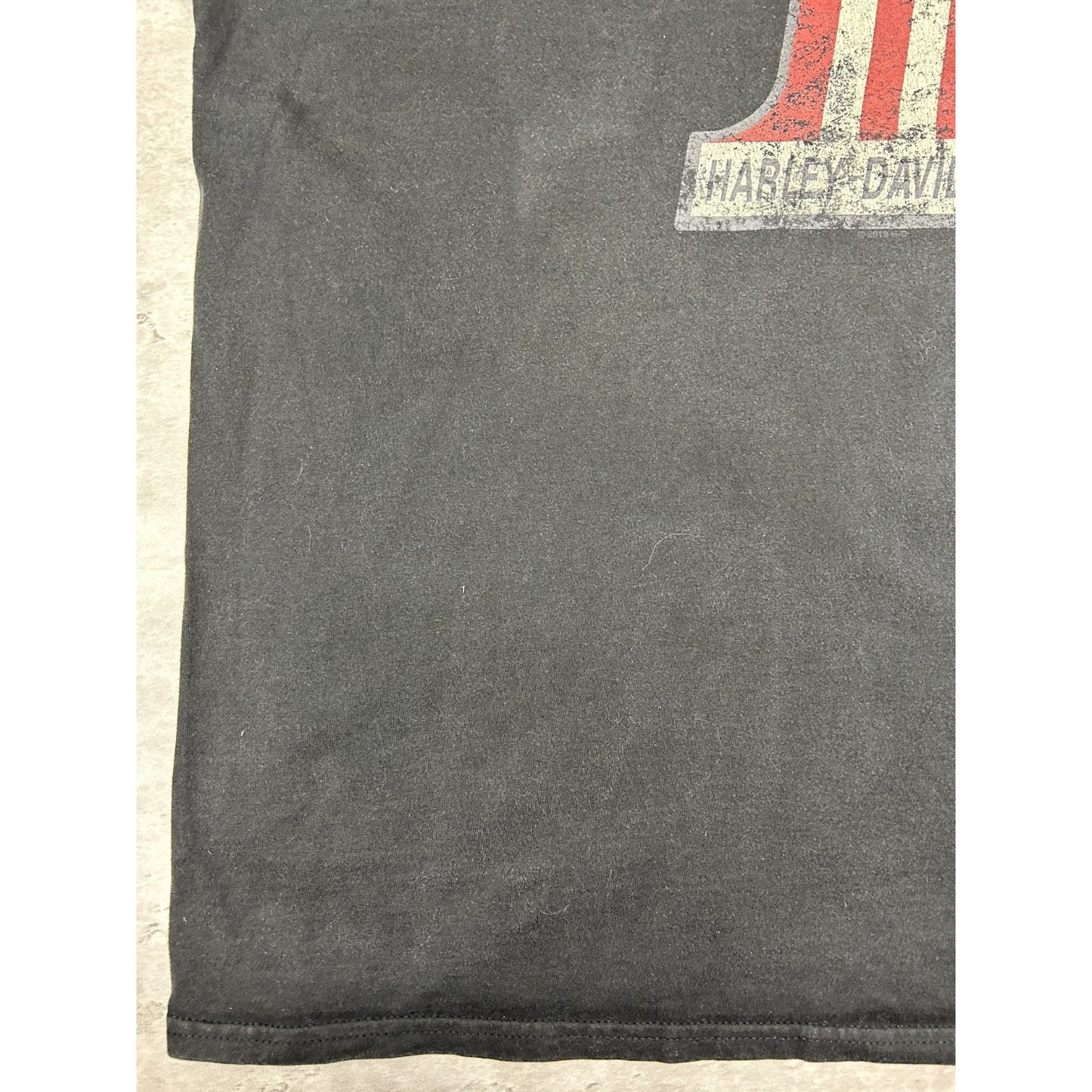 Harley Davidson Motorcycles #1 Powderkeg Graphic T-Shirt Size 2XL Black