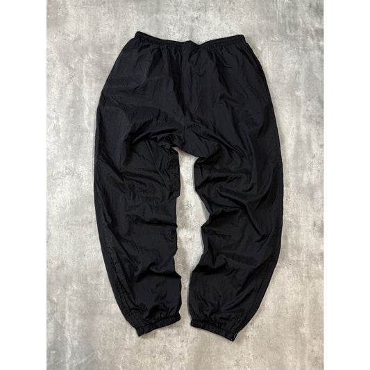 Vintage 80s/90s Nike Embroidered Tonal Logo Nylon Track Pants Size XXL
