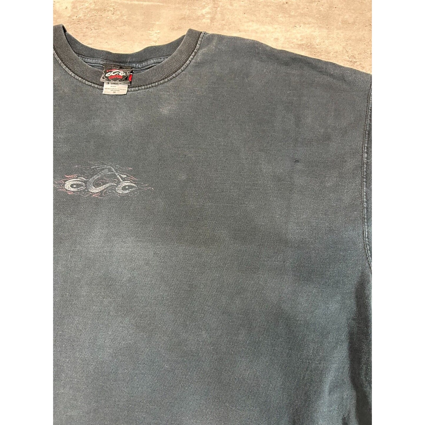 Vintage Orange County Choppers Motorcycle Graphic T-Shirt Size XXXL Black