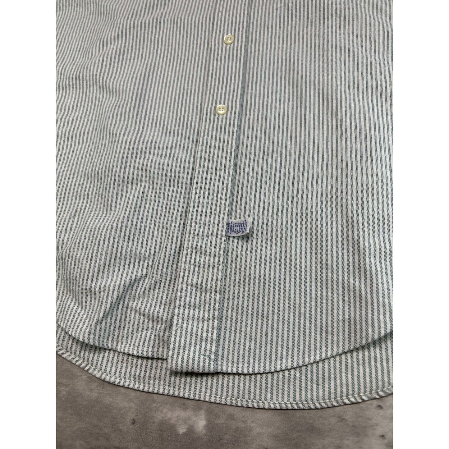 Vintage Polo Ralph Lauren Embroidered Pony Long Sleeve Button Up Shirt Size XXL