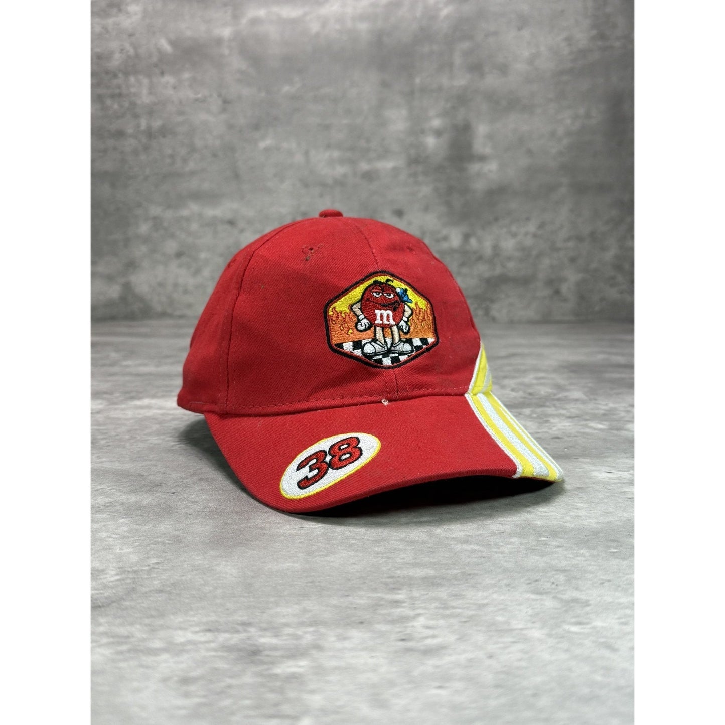 Vintage Elliot Sadler #38 M&M Racing Embroidered Nascar Strapback Hat OSFA