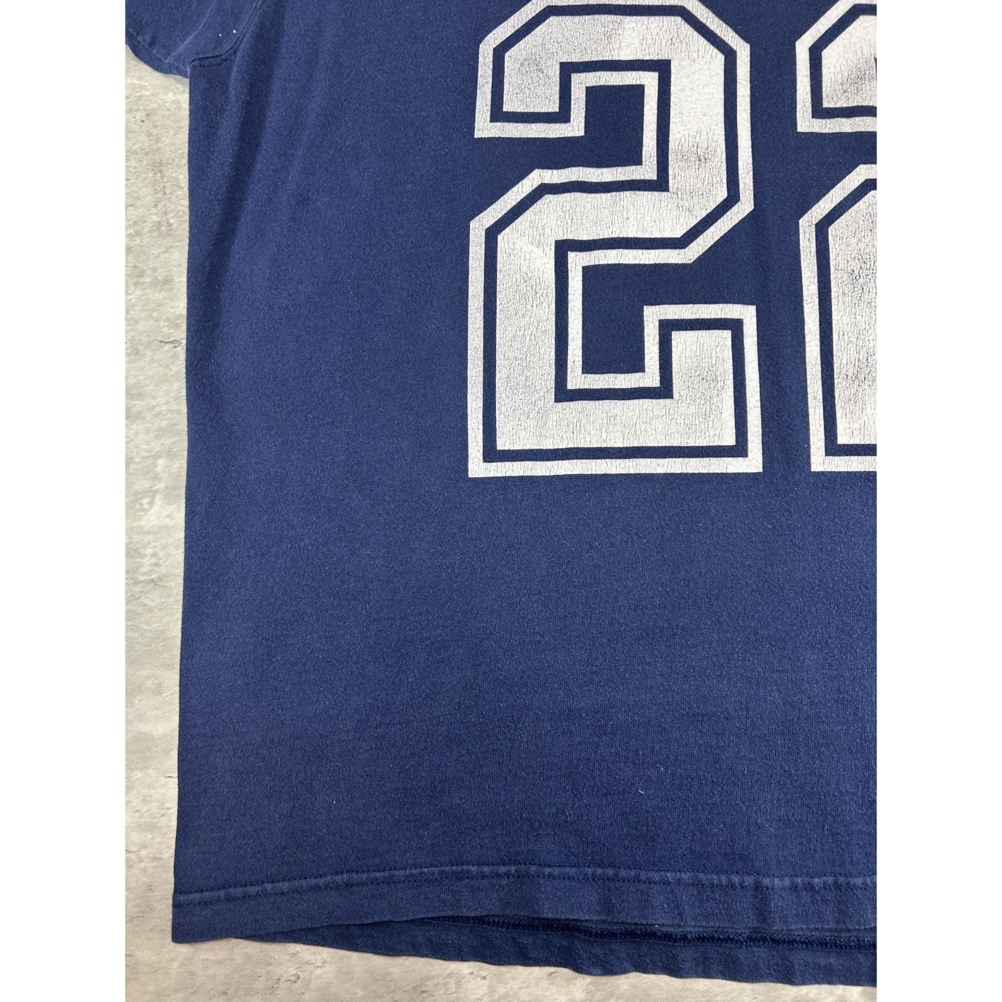 Vintage 90s Emmitt Smith #22 Dallas Cowboys NFL 3/4 Sleeve Jersey Size XL