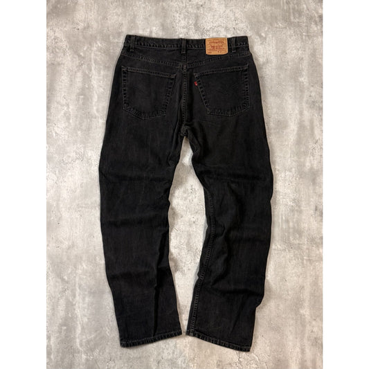 Vintage 90s Levis 505 Regular Fit Straight Leg Back Denim Pants Size 38