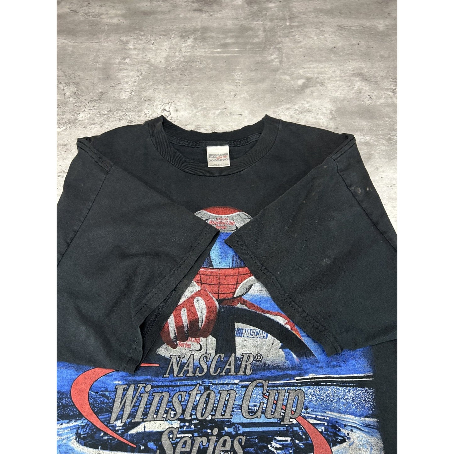 Vintage 2003 Nascar Winston Cup Stars Stripes And Speed Tour T-Shirt Size XL